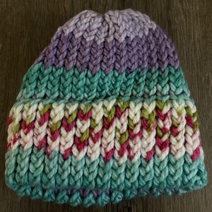 cute handmade beanie for little girls